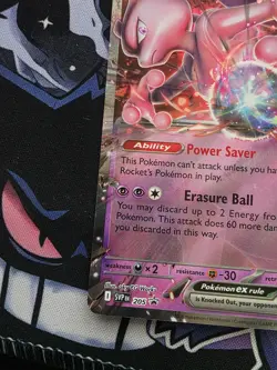 Team Rocket's Mewtwo ex 205 Sv: Scarlet & Violet Promo Cards Holo - Image 5