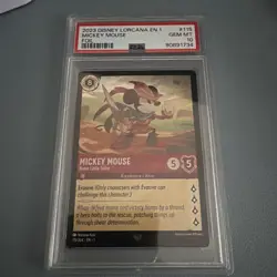 Disney Lorcana-Mickey Mouse Brave Little Tailor Legendary FOIL ~PSA 10 - Image 1