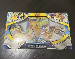 Pikachu Gx And Eevee Gx Special Collection Box SEALED - Image 2
