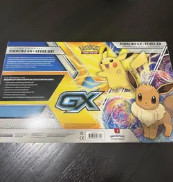 Pikachu Gx And Eevee Gx Special Collection Box SEALED - Image 4