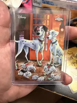 2026 Topps Chrome Disney Art of Disney 101 Dalmatians #AD-4 Case Hit SSP - Image 1