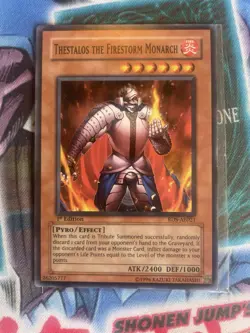 Asian English Thestalos the Firestorm Monarch RDS-AE021 1st Edition NM - Image 1