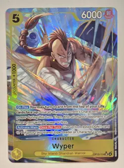 Wyper (Alternate Art) OP15-114 Adventure on Kami's Island Foil - Image 1