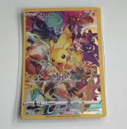 The Pokemon Company Pikachu 160/159 Crown Zenith Secret Rare Holo FA EN 70 HP - Image 1