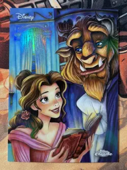 Beauty and the Beast Art of Disney SP #AD-6 2026 Topps Chrome Disney - Image 1