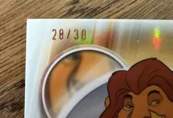 2026 Topps Chrome Disney - Mufasa Pearl Refractor 28/30 - Image 3