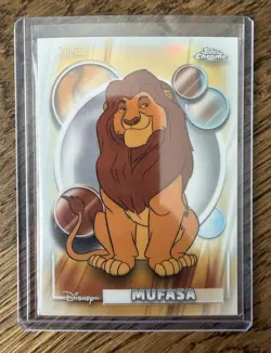 2026 Topps Chrome Disney - Mufasa Pearl Refractor 28/30 - Image 4