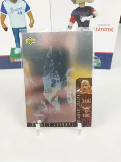 1996-97 Michael Jordan Upper Deck Collector's Choice Jordan's Journal #J6 - Image 3