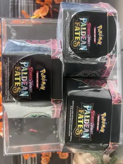 Pokemon TCG Paldean Fates International Tin Shiny Charizard EX, Sealed Lot of 3 - Image 2