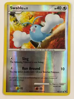 Swablu - 97/127 - Common - Reverse Holo Pokemon Platinum LP/NM - Image 1
