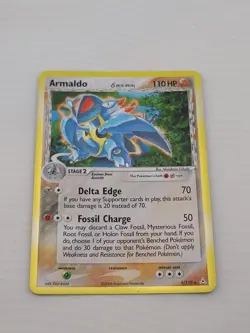 Armaldo EX Holon Phantoms Set 1/110 English Holo Pokemon TCG Near Mint NM - Image 1