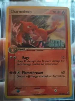 Pokemon Cards Ex Crystal Guardians Reverse Holo Stamped Charmander & Charmeleon - Image 5