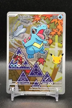 Pokemon TCG Totodile 048 First Partner Series 2 Promo Holo Basic EN 2026 - Image 1