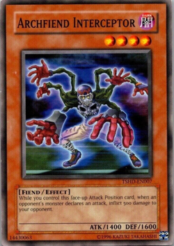 YuGiOh! - Archfiend Interceptor - TSHD-EN007 - Unlimited - Common - Image 1