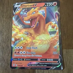 Pokemon Charizard Darkness Ablaze V 19/189 - Image 4
