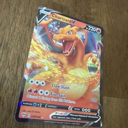 Pokemon Charizard Darkness Ablaze V 19/189 - Image 5