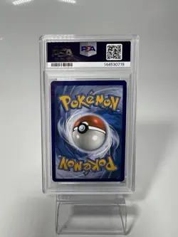 2018 POKEMON SUN & MOON #19 CELEBI HOLO NM-MT PSA 8 LOST THUNDER PRISM STAR - Image 2