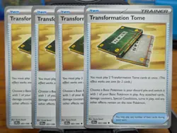 Pokemon TCG Chaos Rising Transformation Tome 083/086 x4 Playset - Image 1