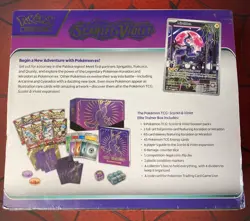 Pokemon Scarlet and Violet Base Elite Trainer Box ETB Miraidon SEALED 820650853418 - Image 2