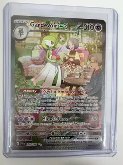 Pokemon Gardevoir ex Special Illustration Rare 245/198 Scarlet & Violet Base SIR - Image 1