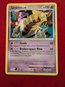 Pokemon TCG Giratina 27/127 Platinum 2009 and 62/135 Plasma Storm 2013 Lot - Image 3