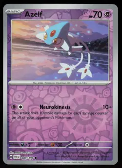 Azelf 080/191 Common Surging Sparks Pokemon Reverse Holo Near Mint - Image 1