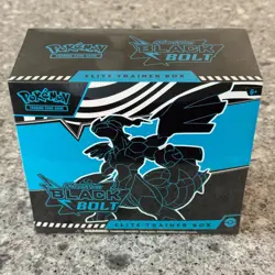 NEW Black Bolt Scarlet & Violet Pokemon Elite Trainer Box ETB Sealed - Image 1