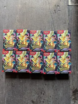 10 LOT - Pokemon TCG: Ascended Heroes Factory Sealed Booster Bundles Sealed - Image 1