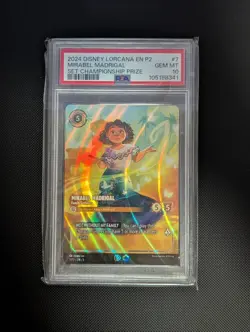 2024 DISNEY LORCANA EN P2-PROMO #7 MIRABEL MADRIGAL - FAMILY GATHERER PSA 10 - Image 1