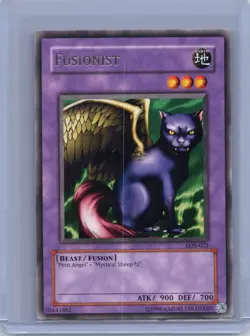 Fusionist Unlimited Rare The Legend of Blue Eyes White Dragon LOB-022 LP - Image 1