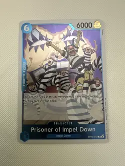 One Piece Op16-042 Prisoner of Impel Down Rare From Pack To Sleeve - Image 1