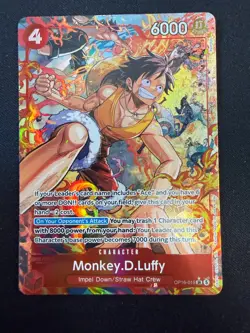 Monkey.D.Luffy (OP16-015 SR) Parallel/Alt ENGLISH - One Piece - Image 1