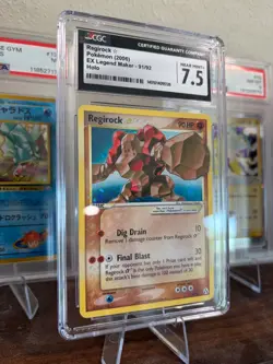 Gold Star Regirock Legend Maker Holo - 91/92 - CGC 7.5 - Image 2