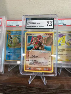Gold Star Regirock Legend Maker Holo - 91/92 - CGC 7.5 - Image 5