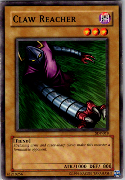 Claw Reacher SDY-018 Starter Deck Yugi Unlimited Common Yu-Gi-Oh! Card - Image 1