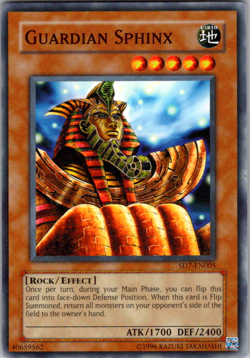 SD7-EN005 Guardian Sphinx Yu-Gi-Oh Card (Unl) New - Image 1