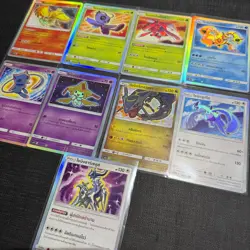 THAI Language Full Shining Legends 9 Card Set Mew 067/171 Rayquaza 124 Lugia NM - Image 1