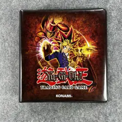 Yugioh Vintage 1996 3 Ring Binder Large Official Konami TCG Dark Magician - Image 1