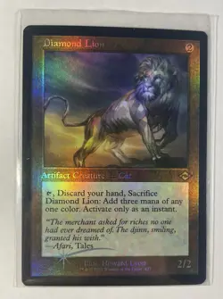 Diamond Lion (Retro Frame) Modern Horizons 2 Foil - Image 1