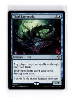 Tidal Barracuda Commander 2020 NM Near Mint - Image 1