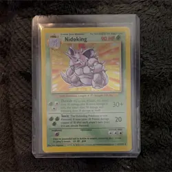 Wizards of the Coast Nidoking 11/102 Jungle Unlimited Holo Rare 90 HP 1999 - Image 1