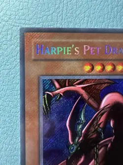 Harpie's Pet Dragon RP02-EN093 Max Foil Bleed Secret Rare Yugioh Retro Pack 2 NM - Image 3