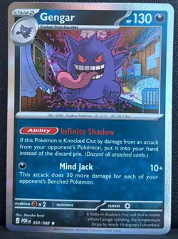 Gengar 050/088 Rare Perfect Order Pokemon Holo Near Mint - Image 1