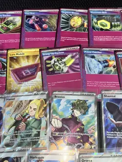 Pokemon TCG Full Art Holo Trainer Lot English item supporter 41 total - Image 3