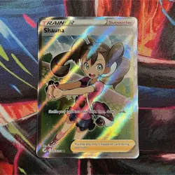 Pokemon TCG Shauna 263/264 SWSH08 Fusion Strike Full Art Holo - Image 1