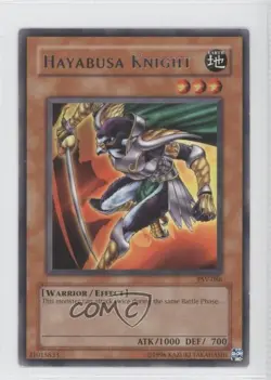 Hayabusa Knight (R) Unlimited YuGiOh Pharaoh's Servant #PSV-086 2002 READ - Image 1