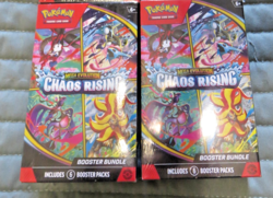 Pokemon TCG MEGA Evolution Chaos Rising Booster Bundle BOX Lot of 2 Sealed - Image 1