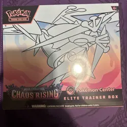 Chaos Rising Pokemon Center PC ETB Elite Trainer Box NEW - SEALED - Image 1
