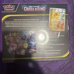 Chaos Rising Pokemon Center PC ETB Elite Trainer Box NEW - SEALED - Image 3