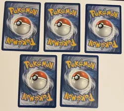 Pokemon TCG Yuka Morii 5-Card Lot NM - Image 2